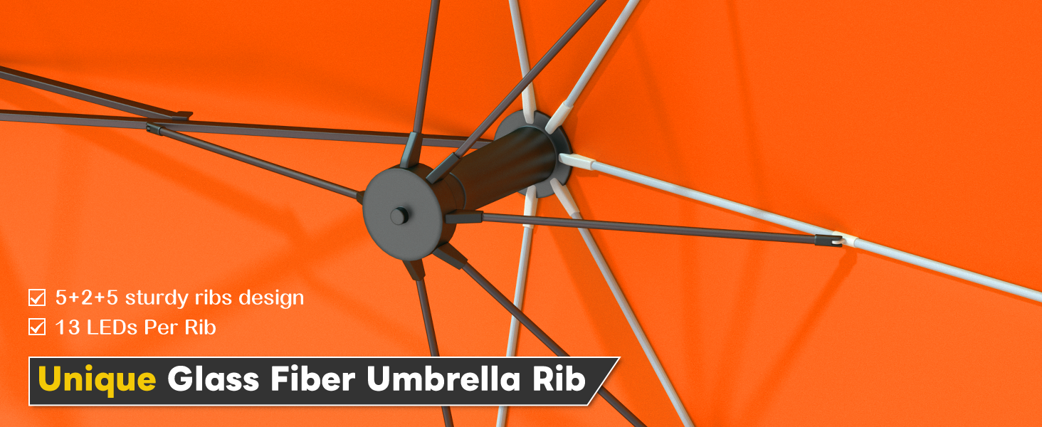 YODOLLA best patio umbrella fade resistant