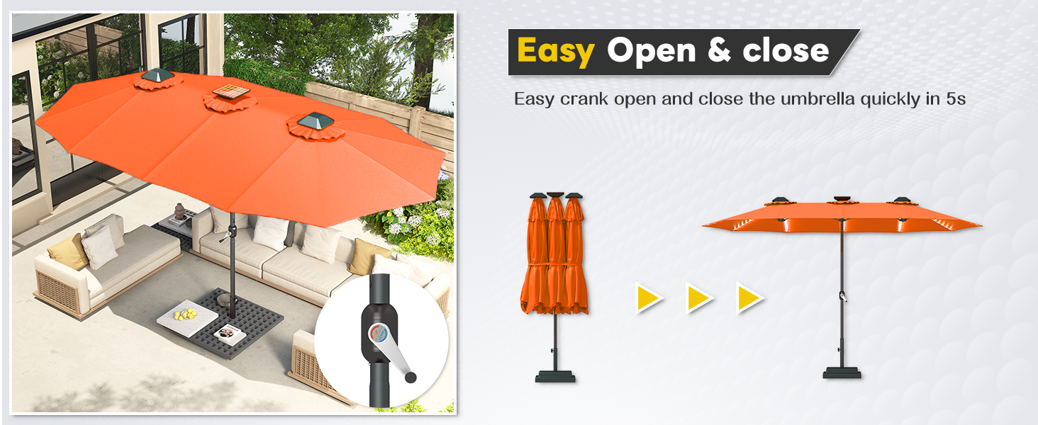 YODOLLA cheap patio umbrellas durable material