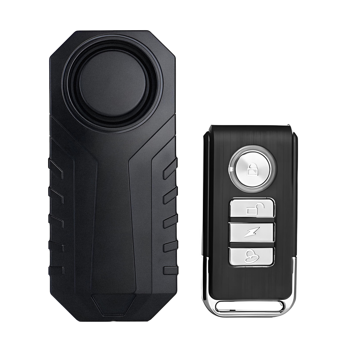 QUMOX 113dB Bike Alarm with Wireless Vibration Motion Sensor, Waterproof Motorcycle Alarm with Remote