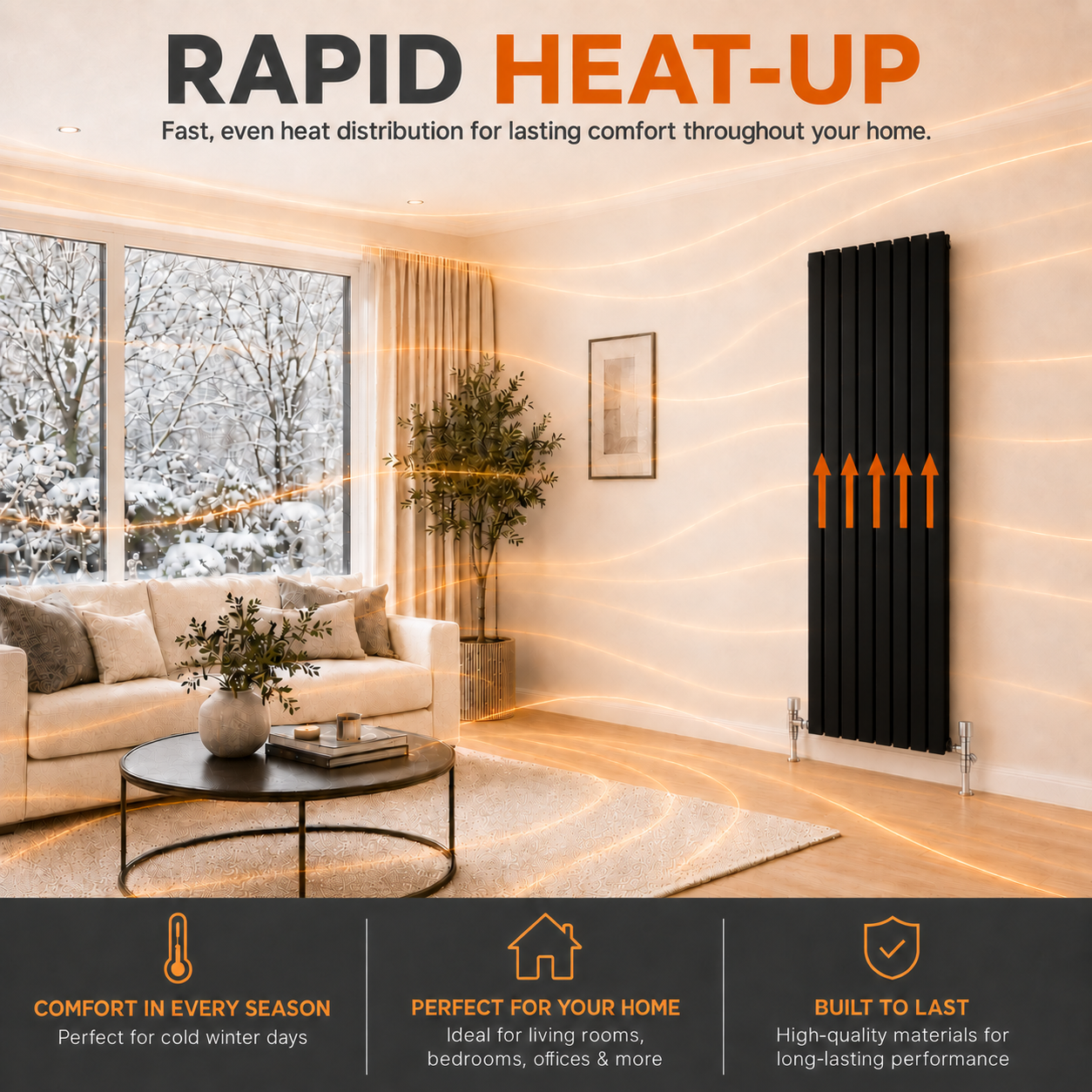 Why choose Stech Homes designer radiators - 1