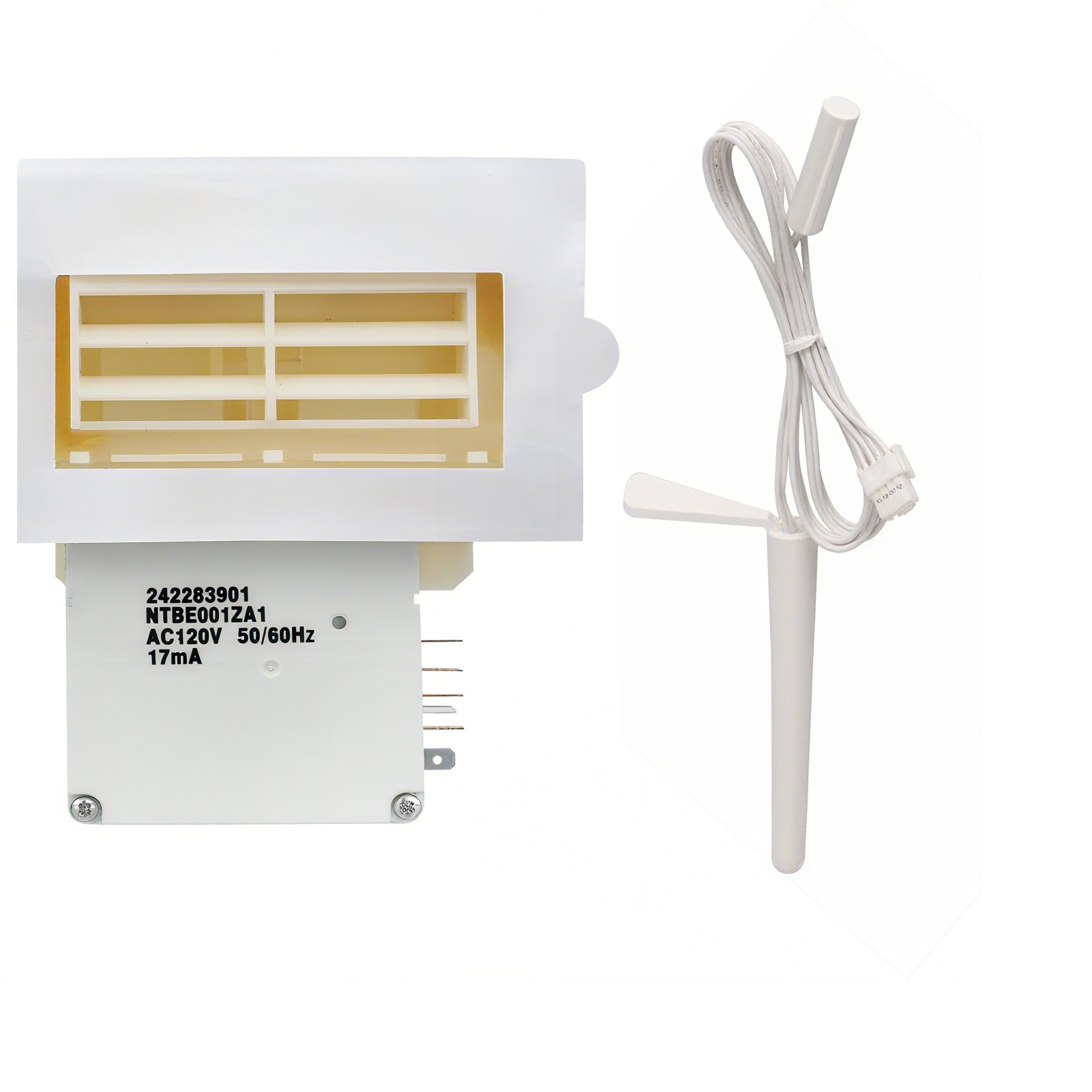 冰箱挡板控制组件