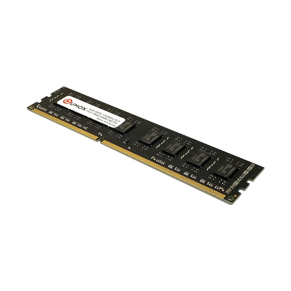 QUMOX 4GB DDR3 1333 1333 PC3-10600 PC-10600 (240 PIN) DIMM MEMORY